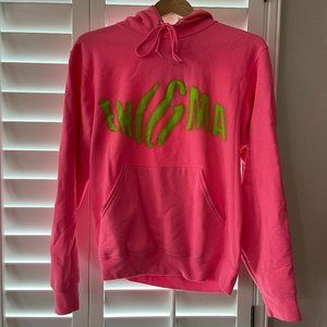 Medium Rare Lady Gaga Enigma Las Vegas Residency Pink Logo Hoodie